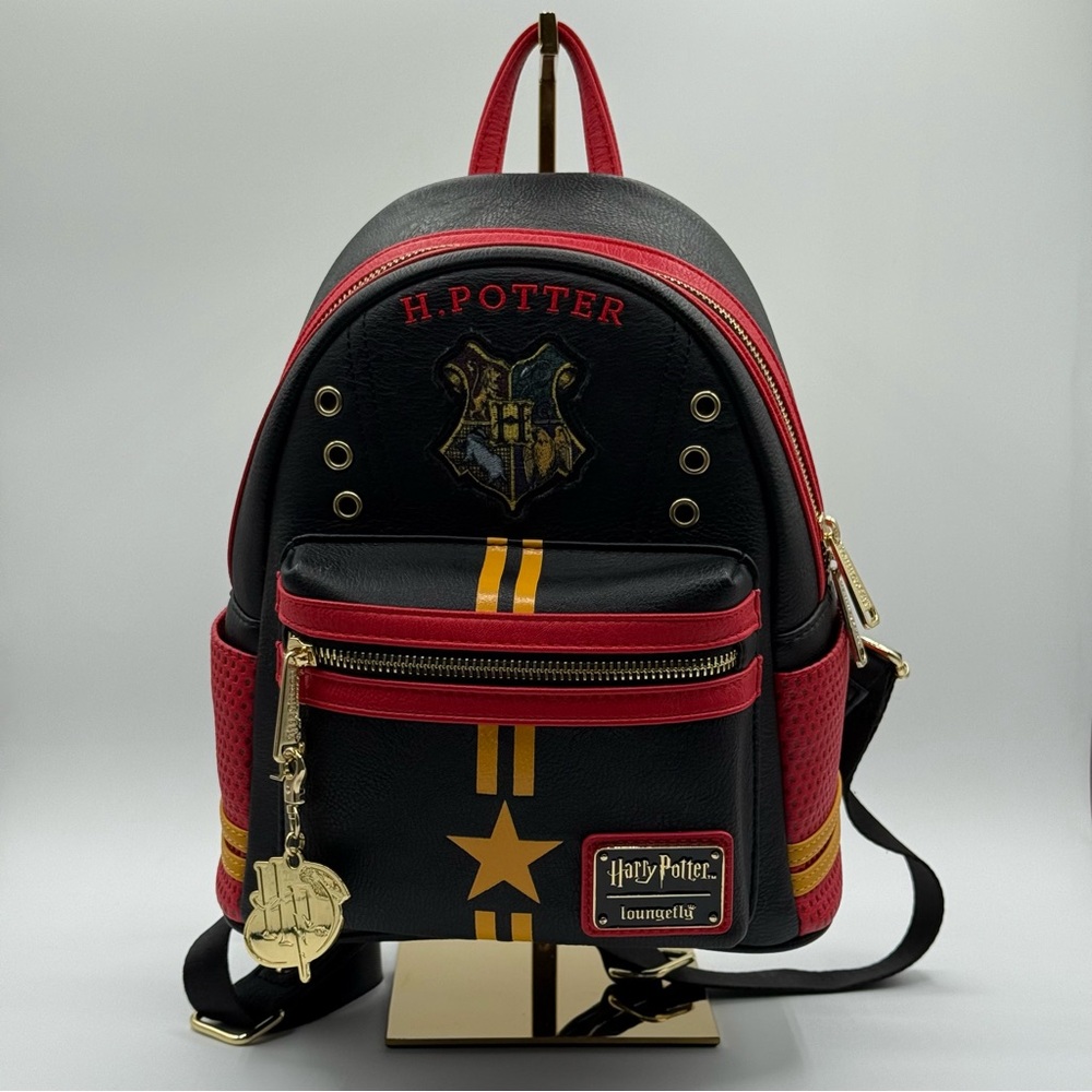 Loungefly Harry Potter Triwizard Tournament Mini Backpack Red/Black Hogwarts